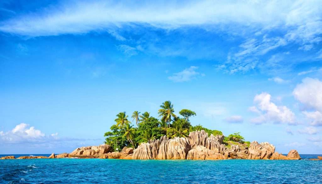 Insel im See